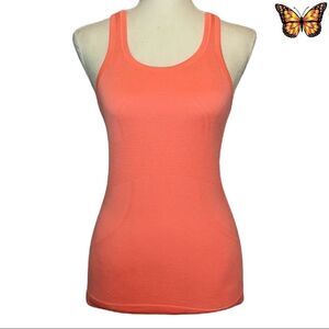 Lululemon Swiftly Tech Racerback Heathered Grapefruit Size 4